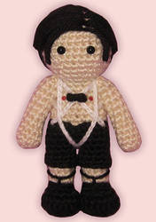 Amigurumi Cabaret Emcee