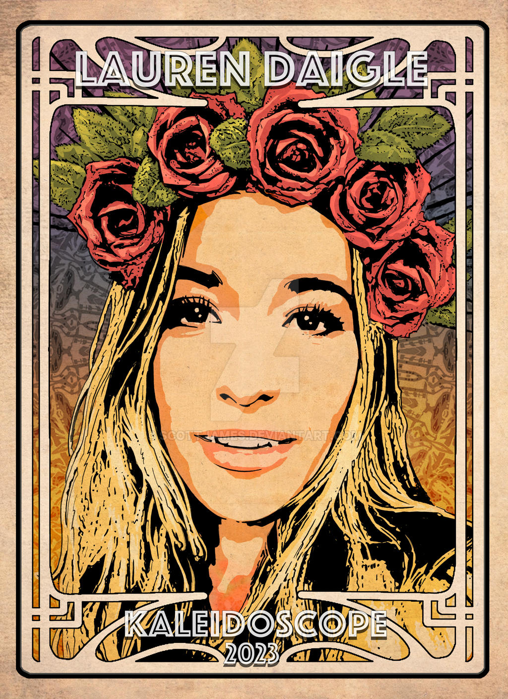 Daigle Rvt Lauren Daigle poster by ScottJames on DeviantArt