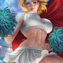 Power Girl Cheerleader 2 by Nopeys