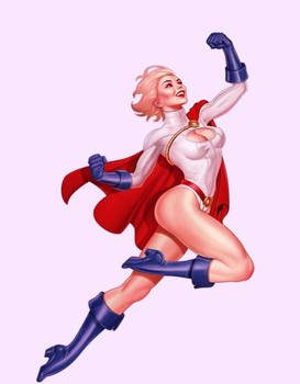 Power Girl by John Kaeveney