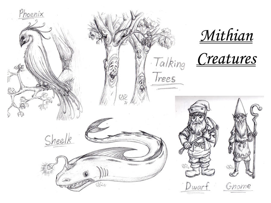 Mithian Mithian Creatures by MalimarTheMage on DeviantArt