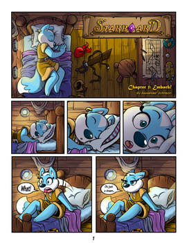 Starboard Comic Page 1 (Redone)