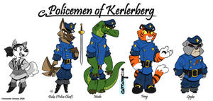 Kerlerberg Town Policemen - Reference Sheet