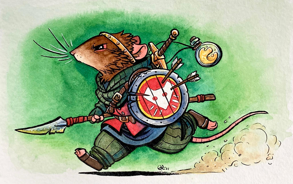 Redgi Redgi (Tails of Iron) by MalimarTheMage on DeviantArt