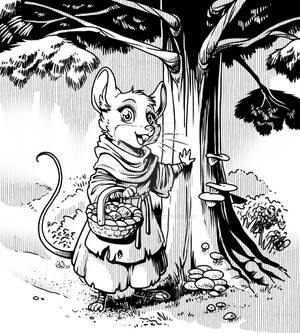 Lottie the lost mousemaid (commission)