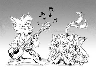 Music Lesson (commission)