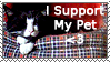 Stamp - I Support My Pet