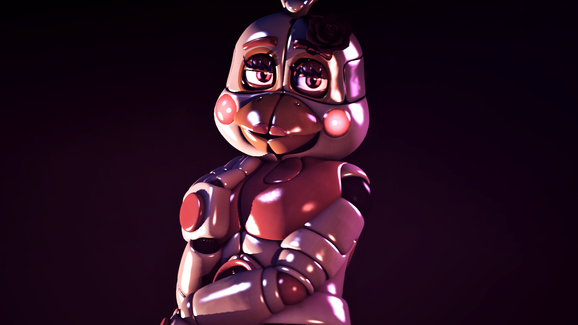 Funtime Chica [C4D/FNAF] by TheSpringYanaWOO on DeviantArt