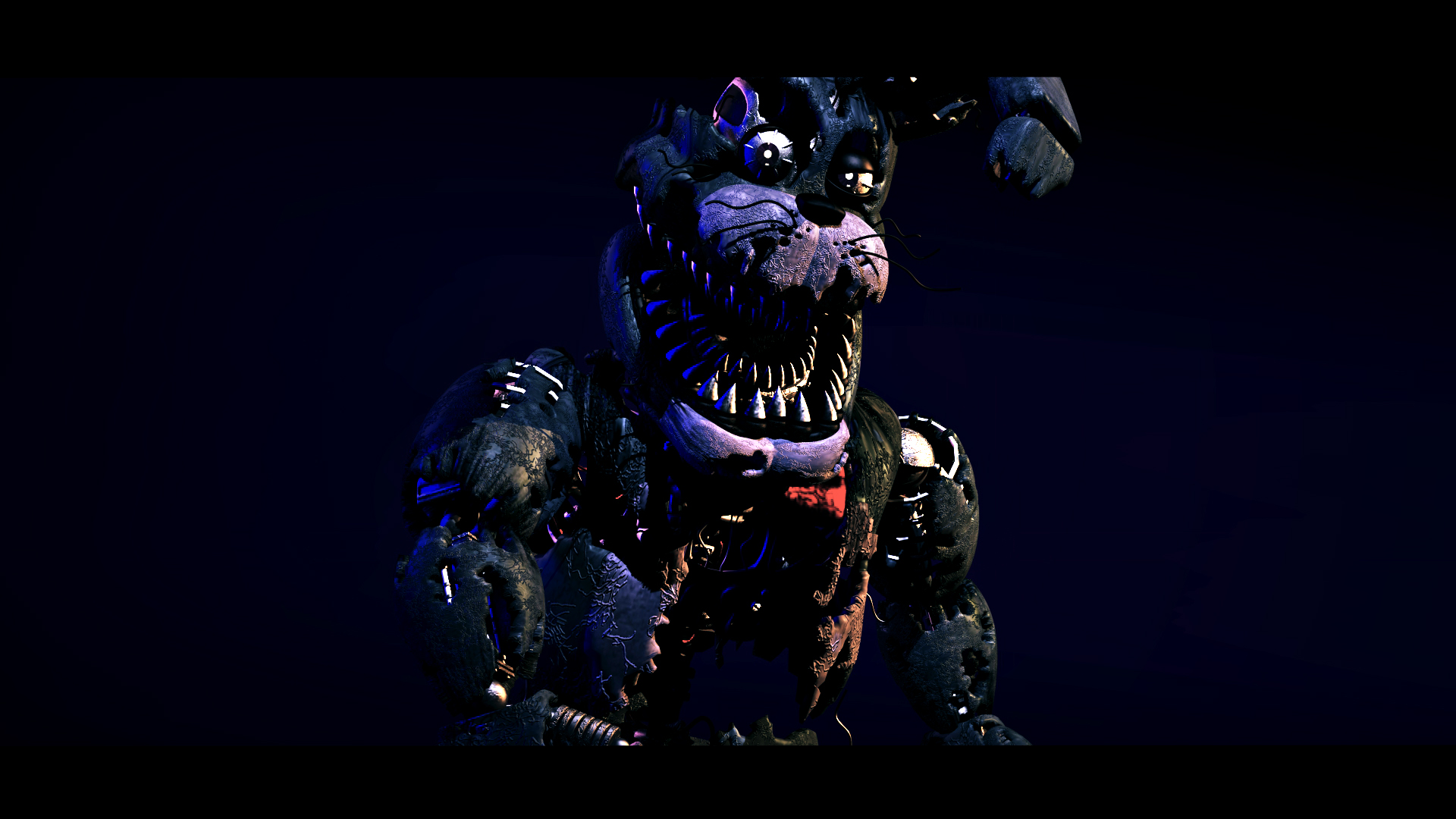 SFM FNaF] Nightmare Bonnie Wallpaper by RedHeadRetard on DeviantArt