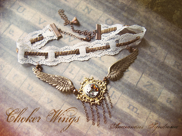 Steampunk Choker Wings