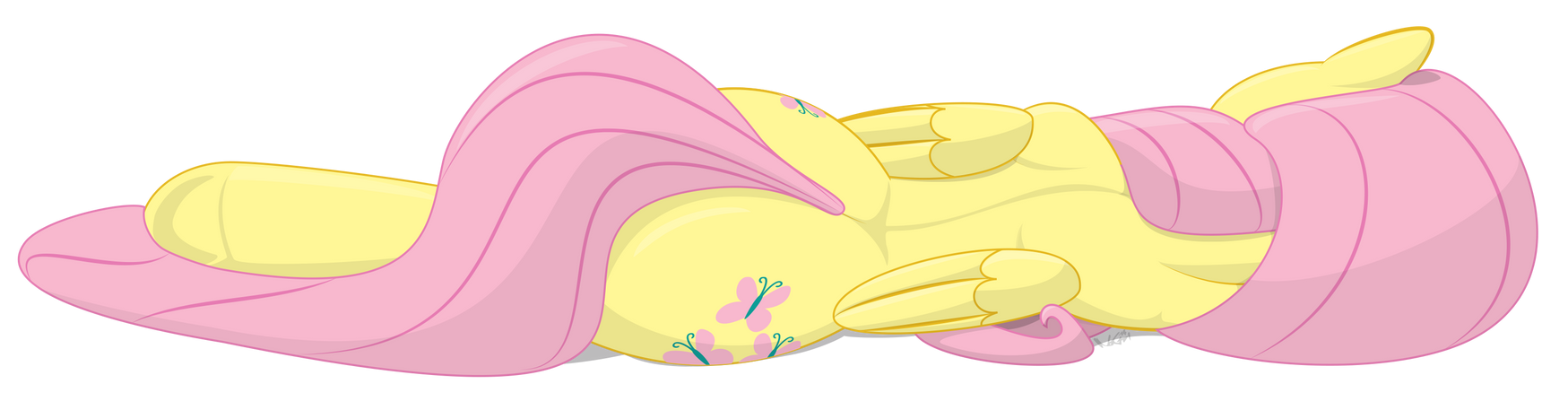 Fluttershy sleeping