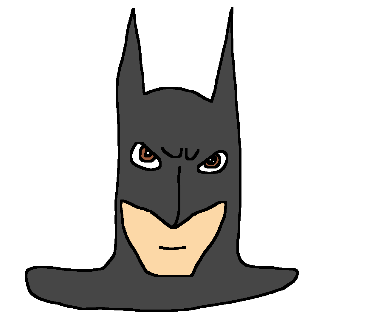 Batman Head From Rear Batman Head... by WolfTron on DeviantArt