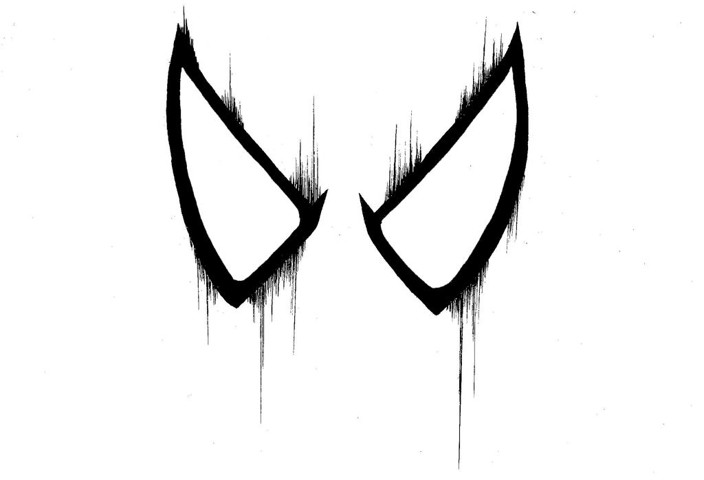 How To Draw Spiderman Eyes