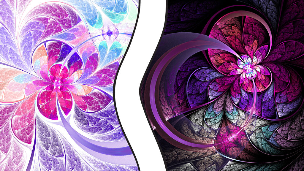 Artistic journey: Between Light and Darkness by lucid-light