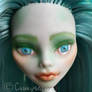 Ghoulia Yelps Monster High Doll OOAK Repaint