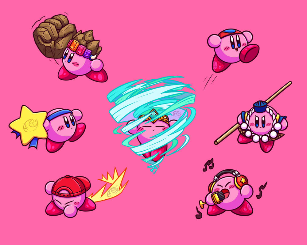 Drawing All Copy Abilities - Part 3 by EFY727 on DeviantArt