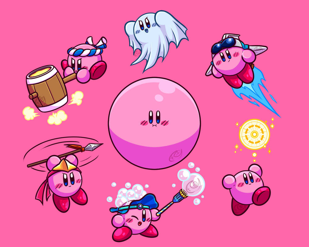Drawing All Copy Abilities - Part 6 by EFY727 on DeviantArt
