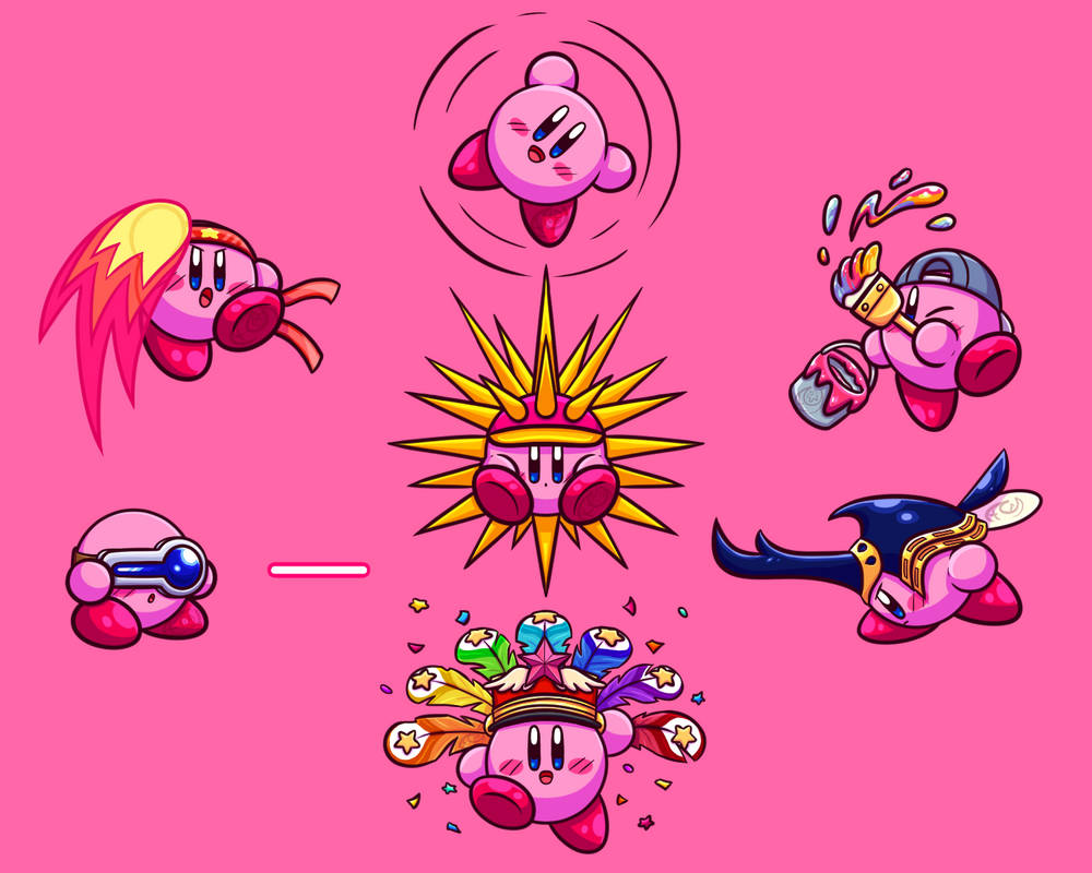Drawing All Copy Abilities - Part 8 by EFY727 on DeviantArt