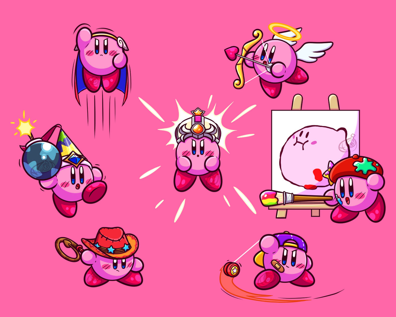 Drawing All Copy Abilities - Part 9 by EFY727 on DeviantArt