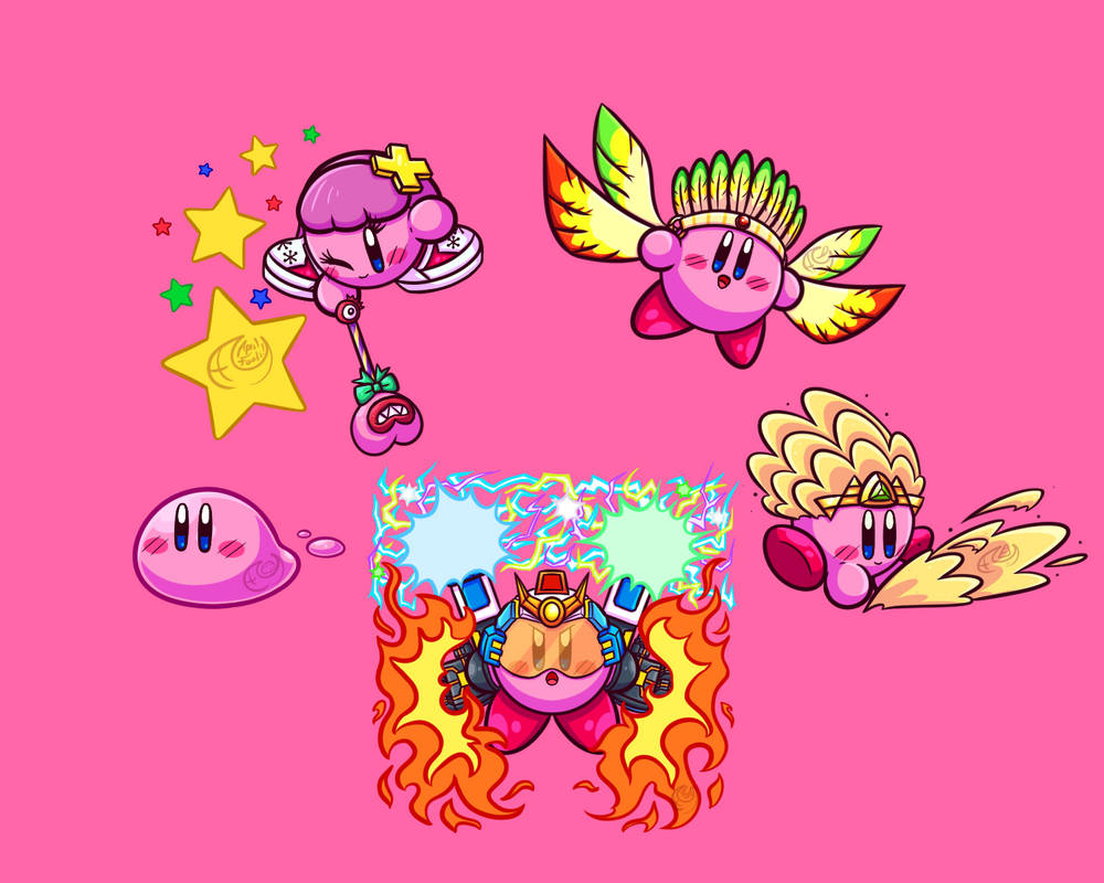 Drawing All Copy Abilities - Extra by EFY727 on DeviantArt