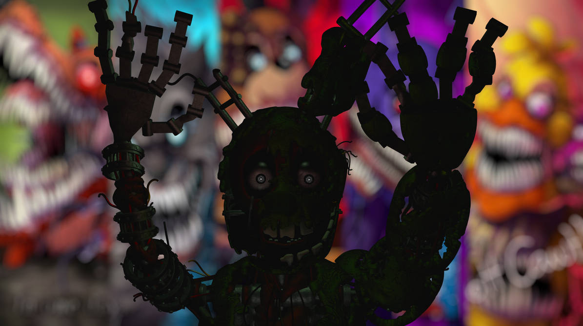 Spring Trap Retake Springtrap always comes back ... by Creper64 on DeviantArt