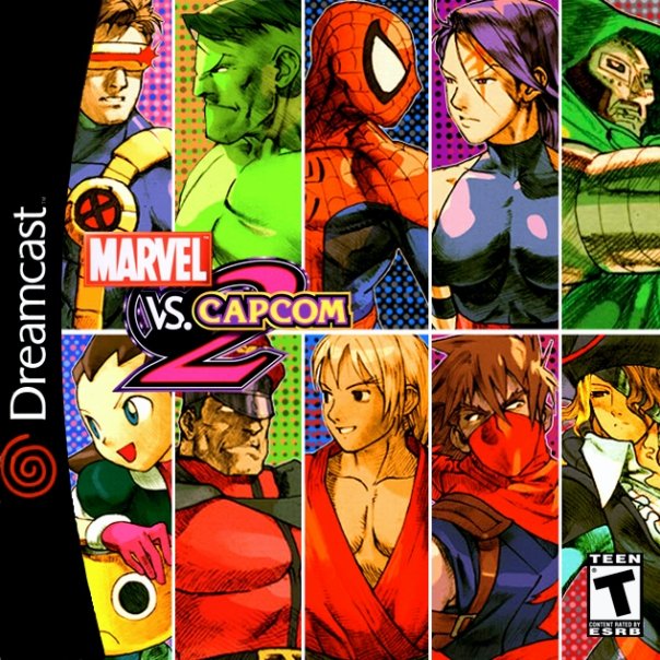 MARVEL VS CAPCOM 2 [ORIGINAL DREAMCAST COVER]