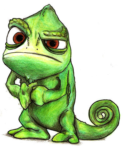Pascal from Tangled by Tiamat17 on DeviantArt