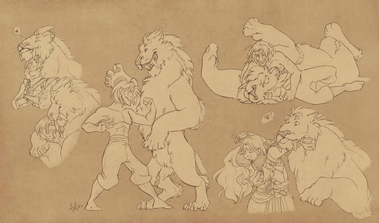 Kassim and Shamsen - SketchPage