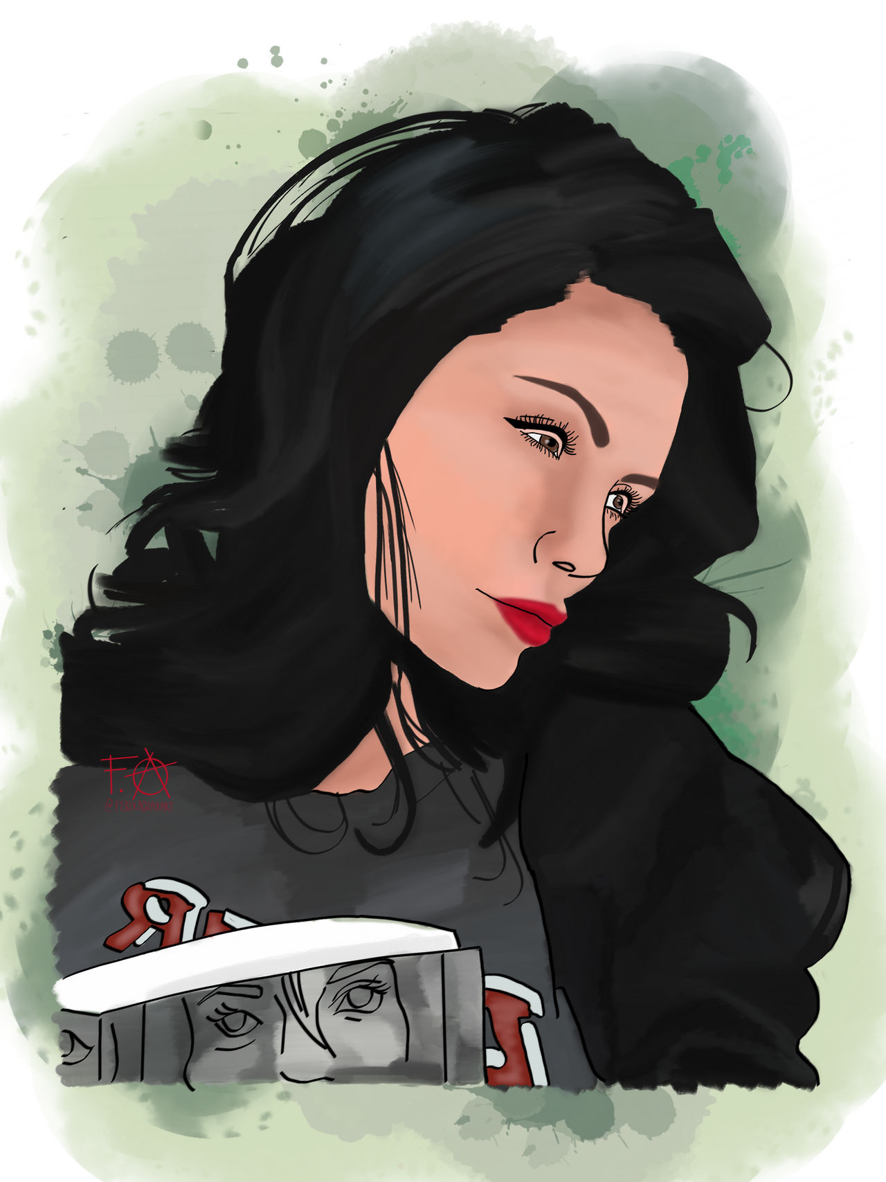 - Meegan Hodges fanart by ferixacuaxart on DeviantArt