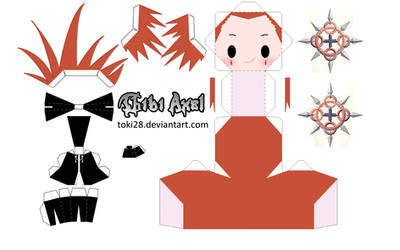 Chibi Axel Papercraft