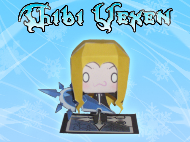 Chibi Vexen Papercraft Pic