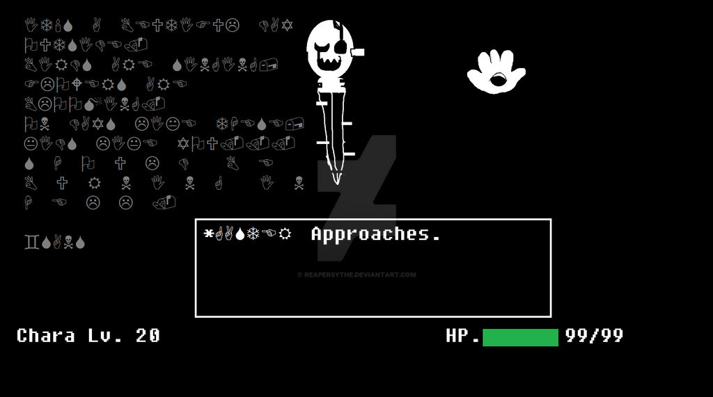 Gaster Save File Gaster is here. by ReaperSythe on DeviantArt