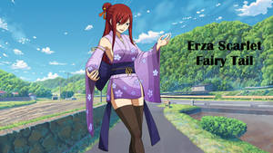 [Fairy Tail - Erza Scarlet (5) / Wallpaper]