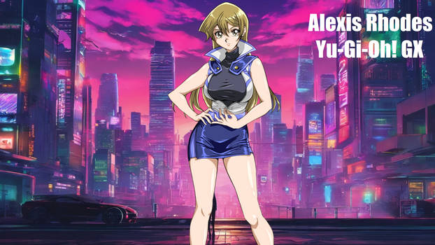 [Yu-Gi-Oh! GX - Alexis Rhodes (5) / Wallpaper]