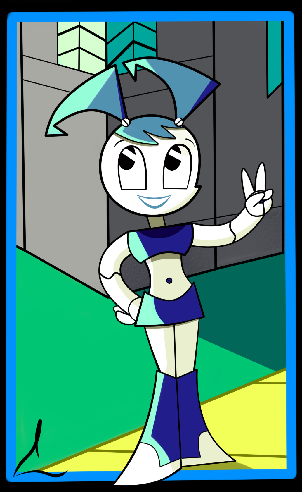 XJ9 - Jenny Wakeman (XJ-9) by CyberEman2099 on DeviantArt