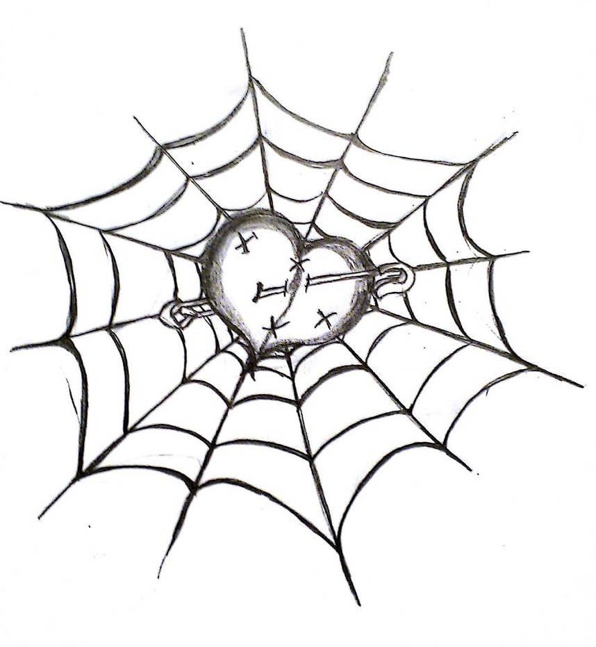 Webbed Heart Webbed Heart by Jenieo on DeviantArt