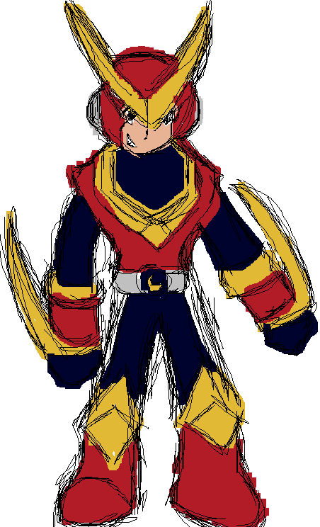 Evil Lookin' QuickMan.EXE by Sonniku on DeviantArt
