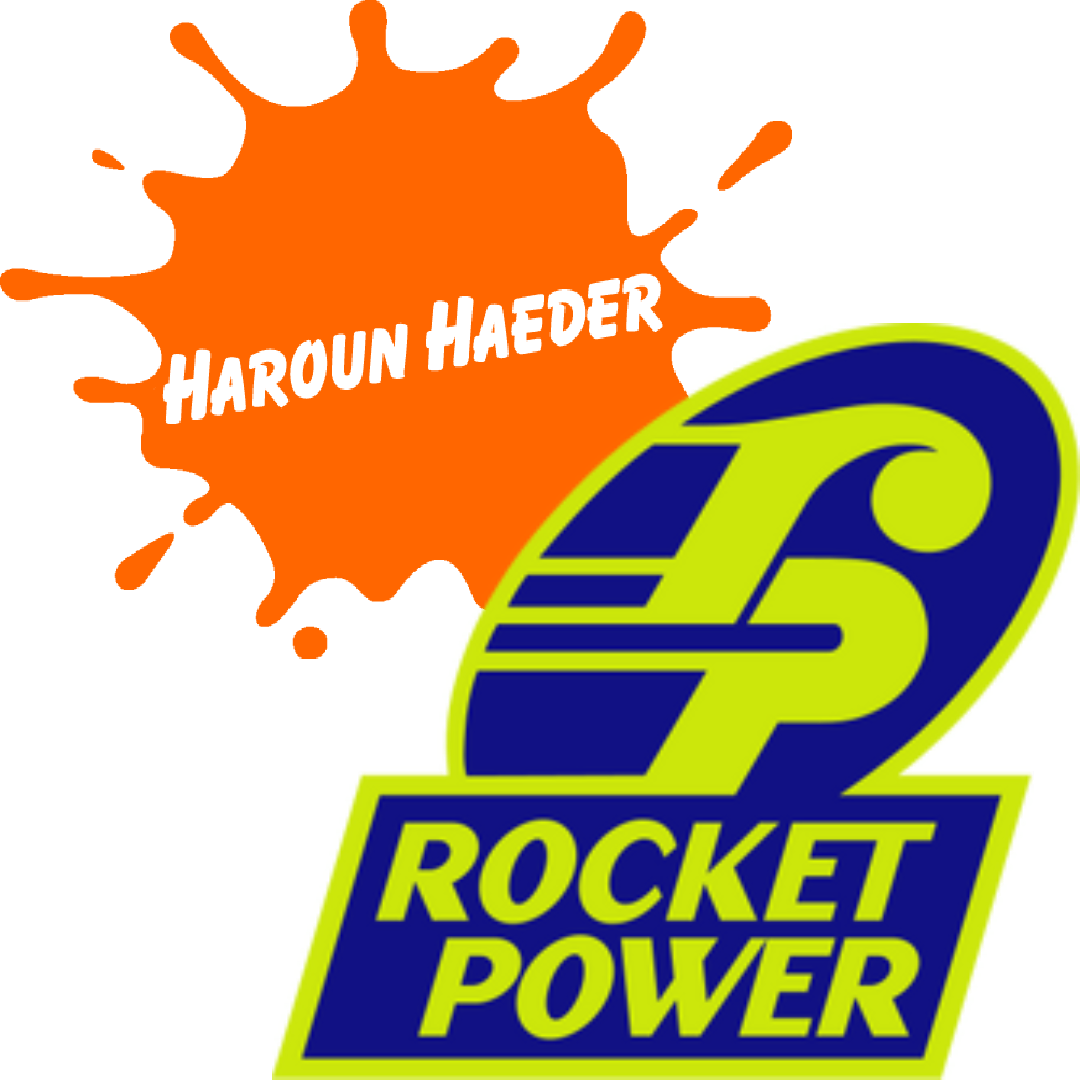 Rocket Power logo with Haroun Haeder Splat logo by harounisbackbaby on ...