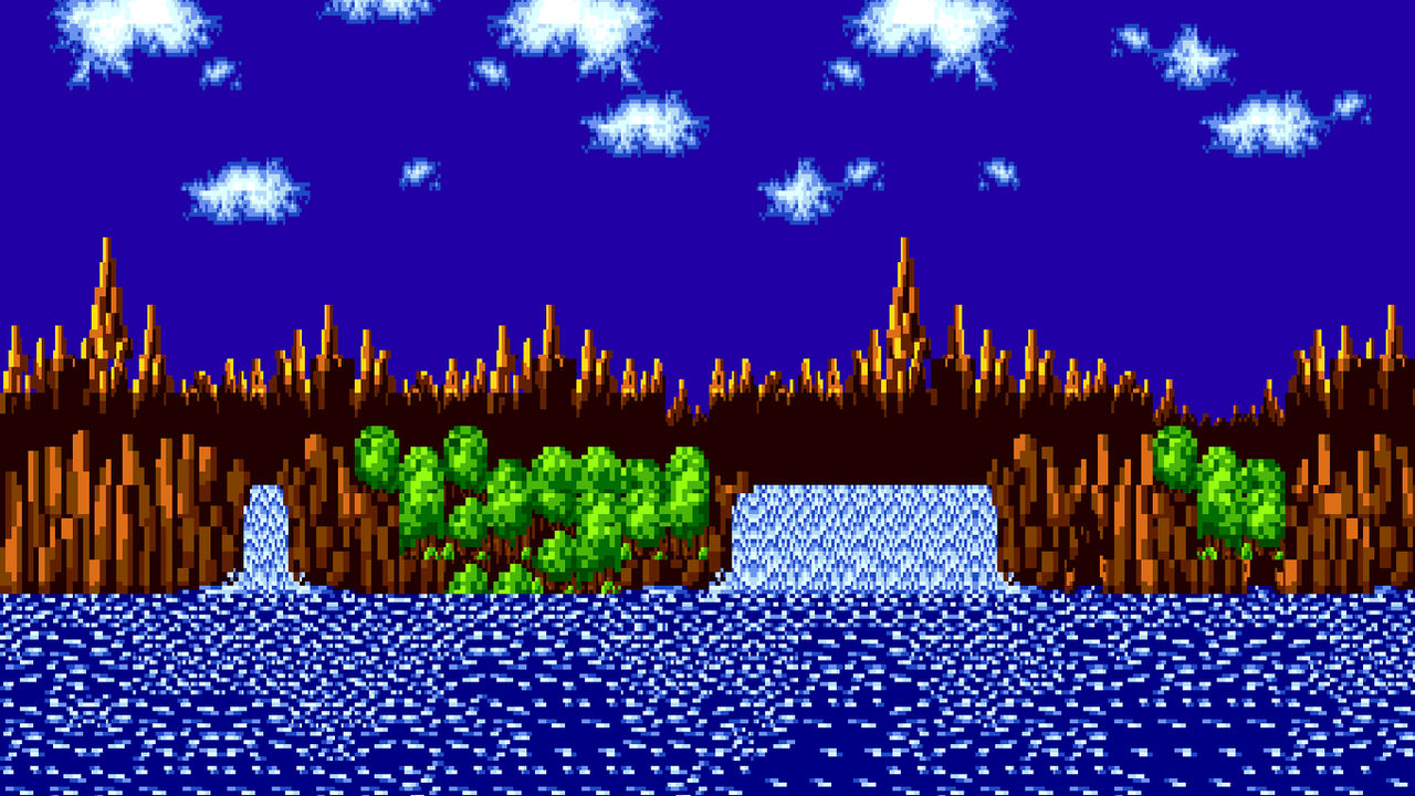 Green hill zone background by sonicmechaomega999 on DeviantArt  Best  background images, Video game backgrounds, Background images