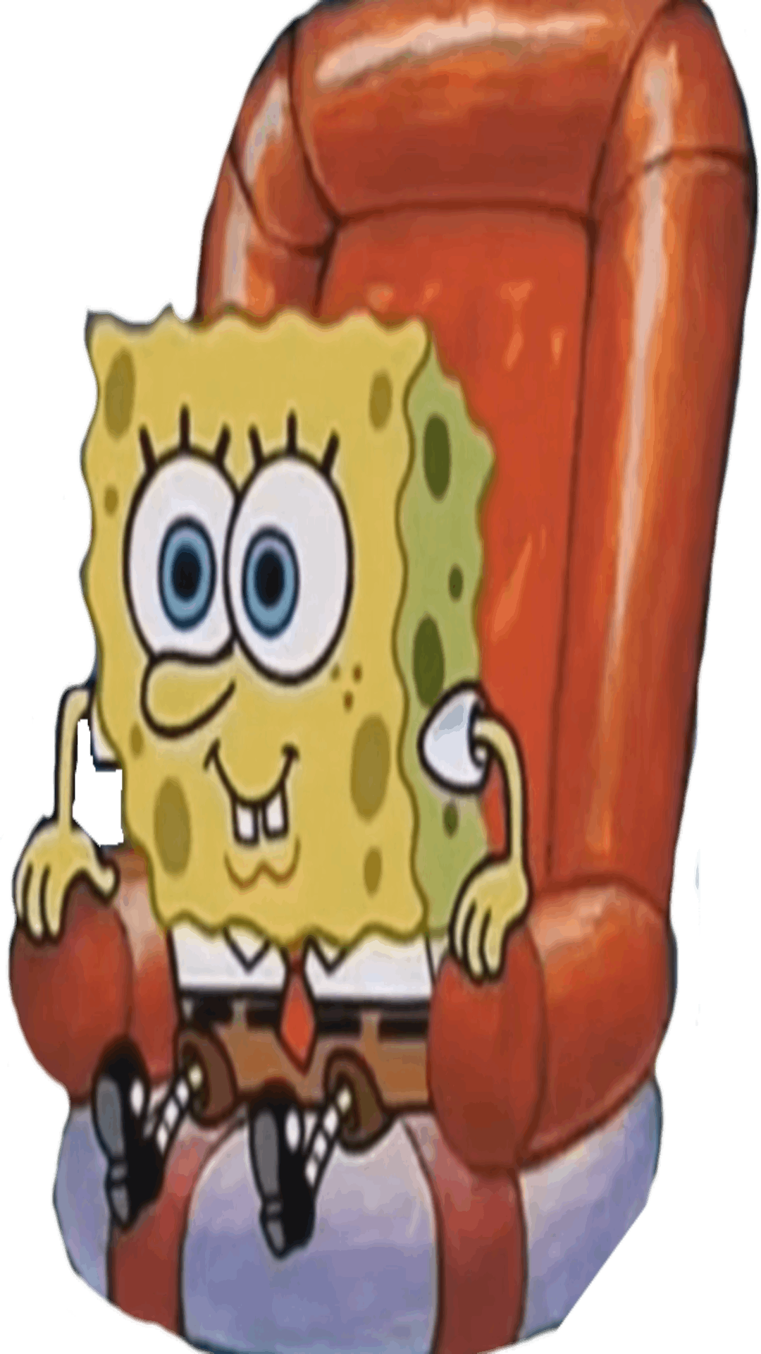 Spongebob Sitting