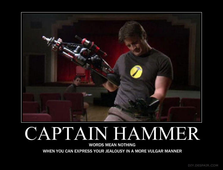 Captain Hammer By Aliora On DeviantArt