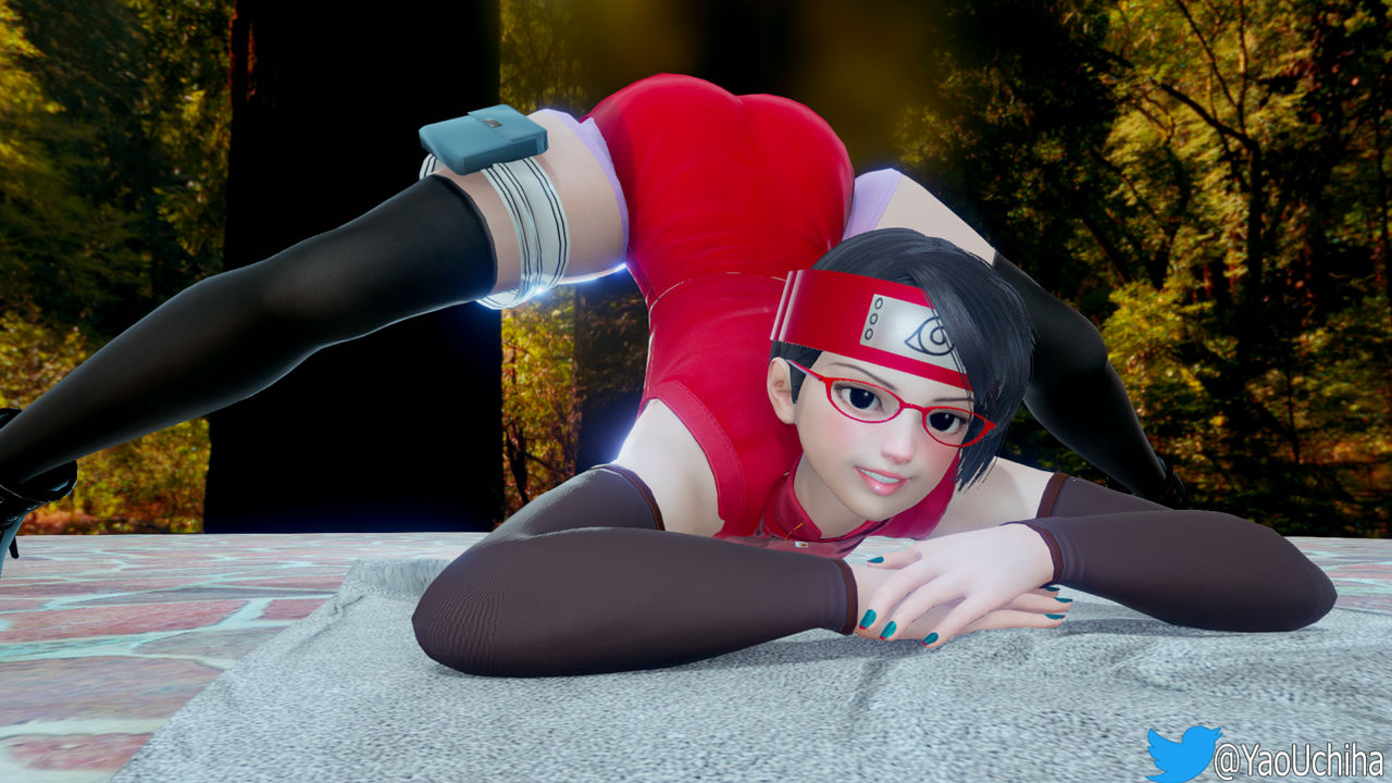 Sarada jacko pose by YaoUchiha on DeviantArt