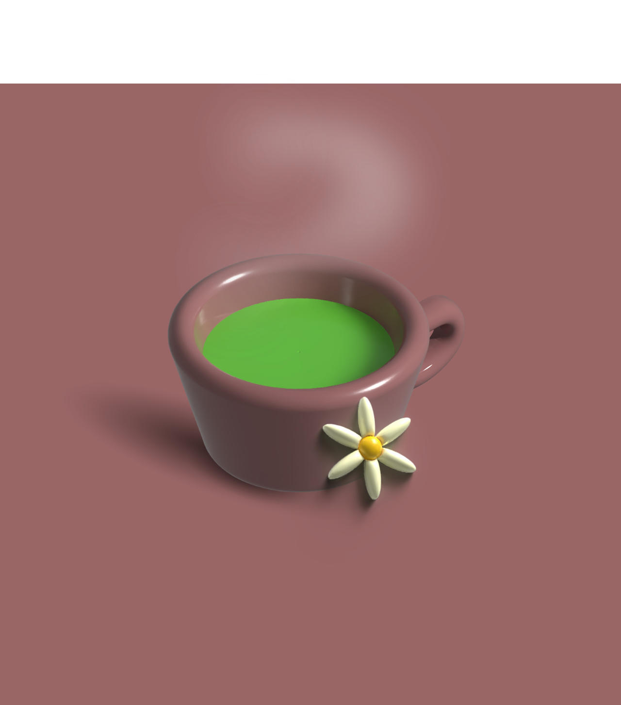 3D cup of tea by Nchoudhary66 on DeviantArt