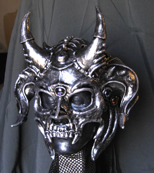 God of the Dead, helmet front