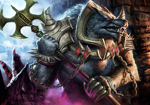 Digi-art Throwdown - League Of Legends' Warwick