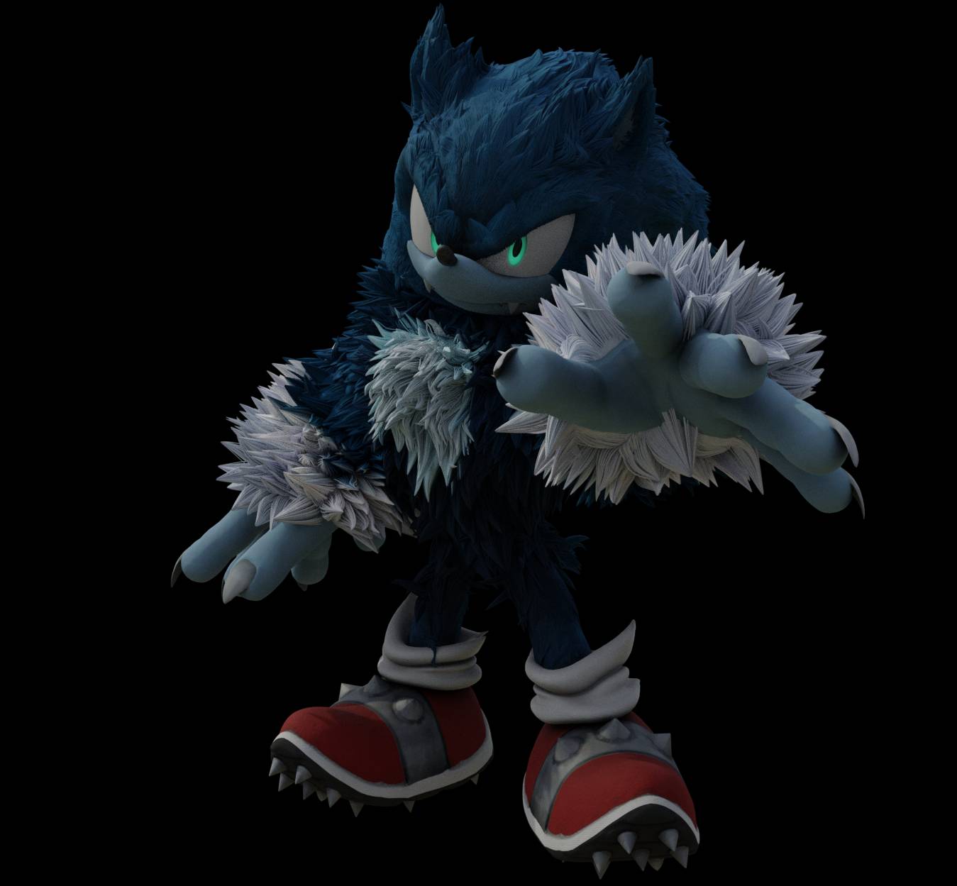 Werehog Render by CHACEd06 on DeviantArt
