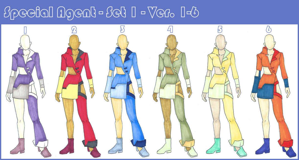 Special Agent - Set 1 - 1-6 by LumaCruz on DeviantArt