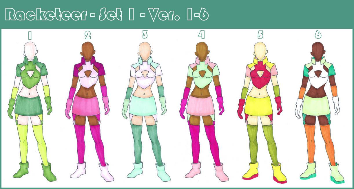 Racketeer - Set 1 - 1-6 by LumaCruz on DeviantArt