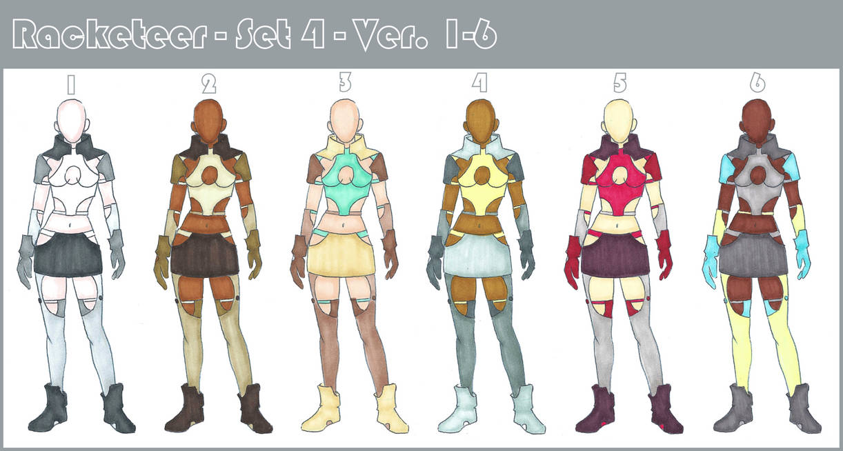 Racketeer - Set 4 - 1-6 by LumaCruz on DeviantArt