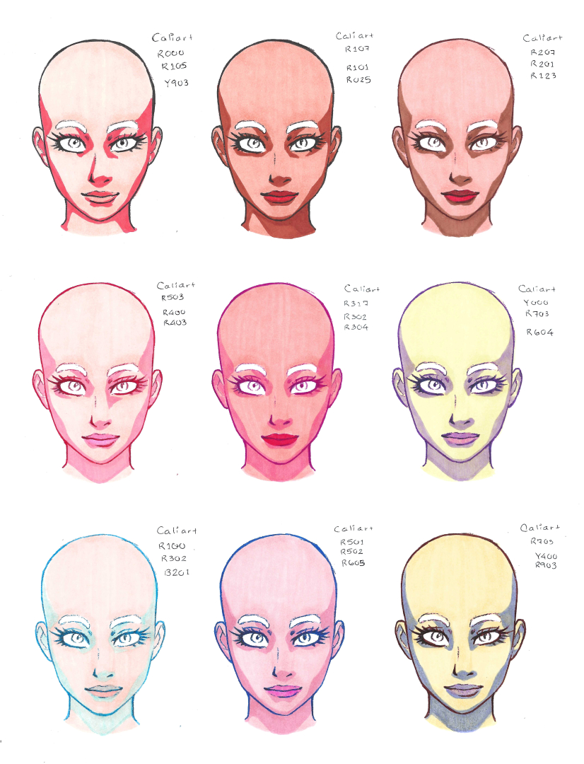 Deviantart Model Faces Female Face - Set 7 by LumaCruz on DeviantArt